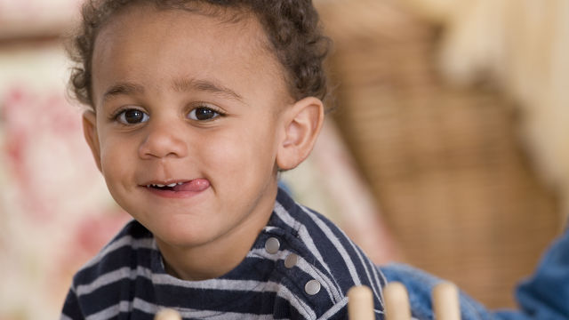 Niño sonriendo