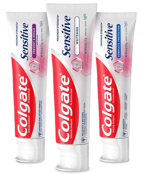 Colgate maximum strength sensitive prevent and repair toothpaste for sensitive teeth