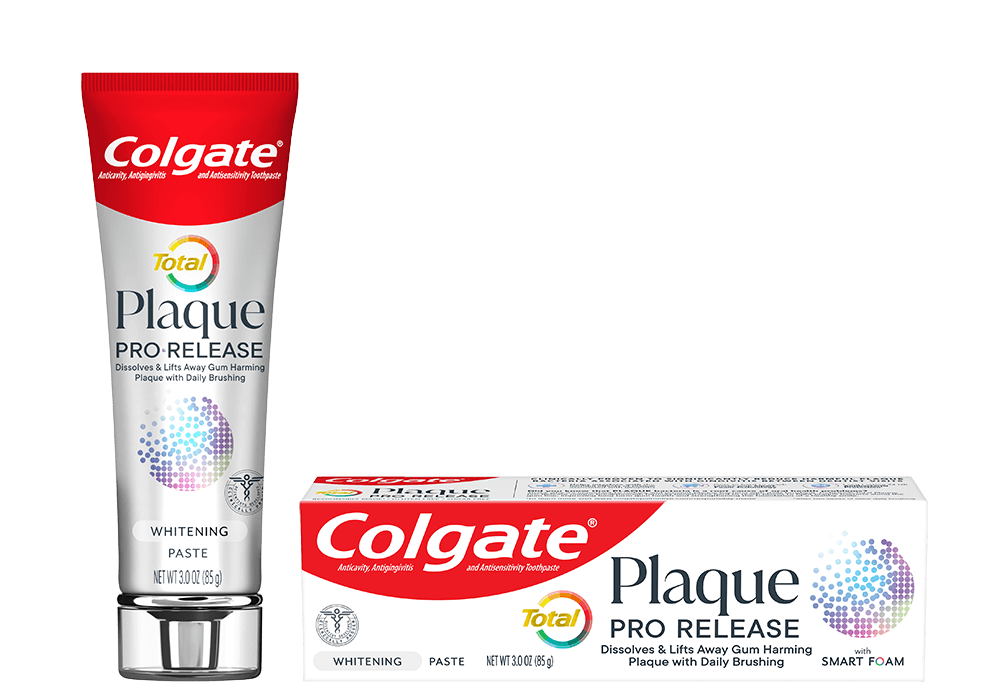 Colgate Total® Plaque Pro-Release Whitening