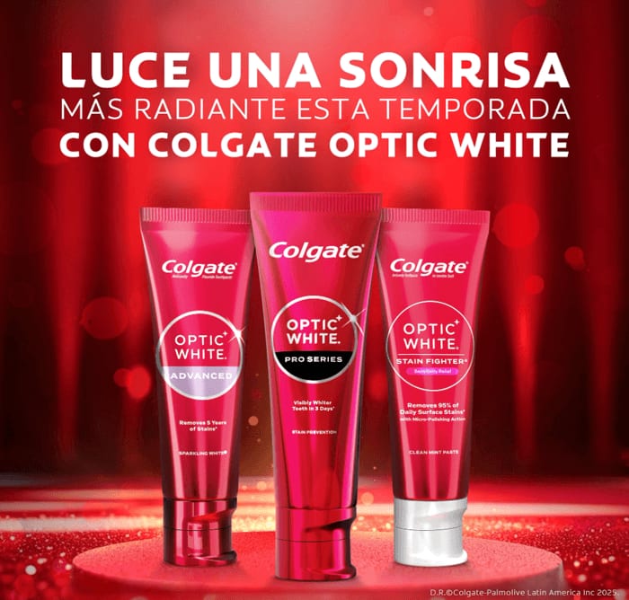 Productos Colgate Optic White
