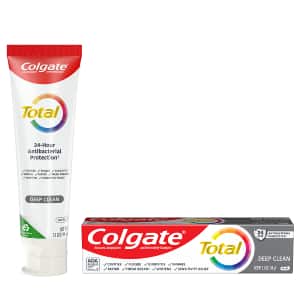 Packshot of Colgate Total Deep Clean<sup>™</sup> Toothpaste