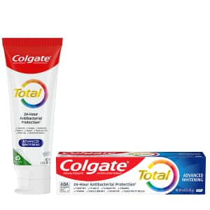 Packshot of Colgate Total Advanced Whitening Toothpaste