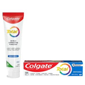 Packshot of Colgate Total Whitening<sup>™</sup> Toothpaste